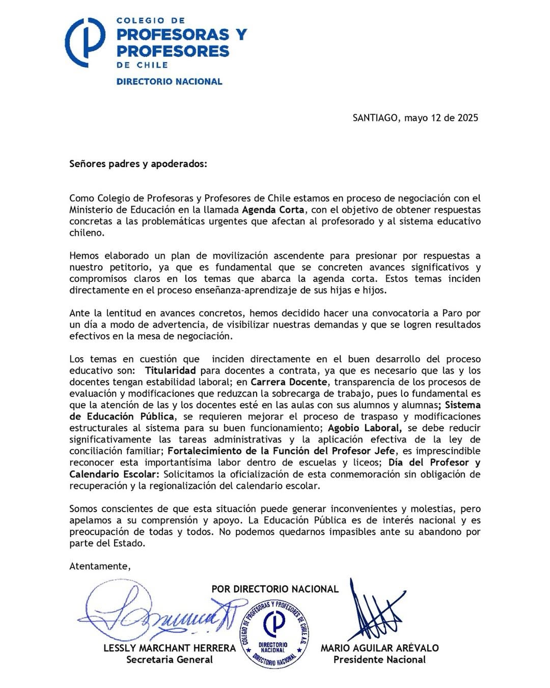 profesores