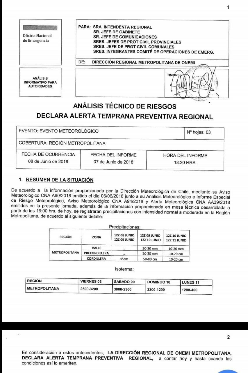 plan nieve alerta