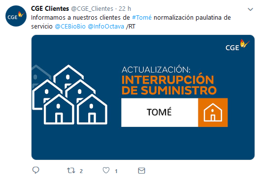 Screenshot 2019 07 06 CGE Clientes CGE Clientes Twitter55555