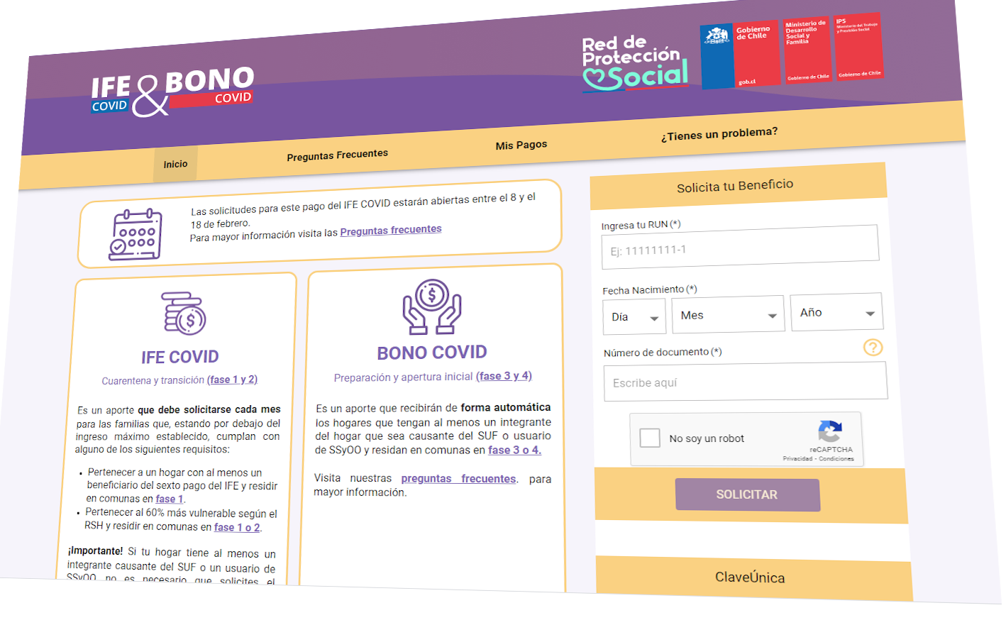 bono covid