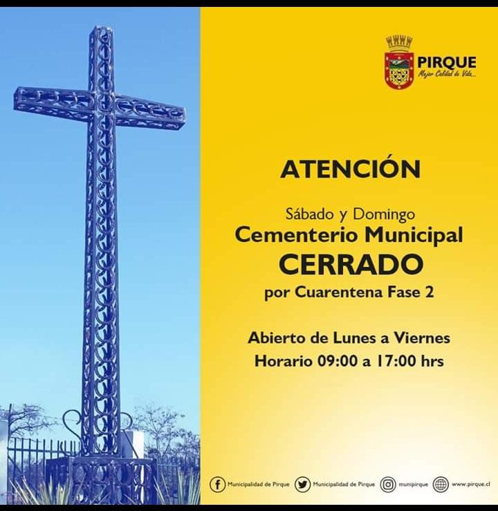 cementerio cerrado