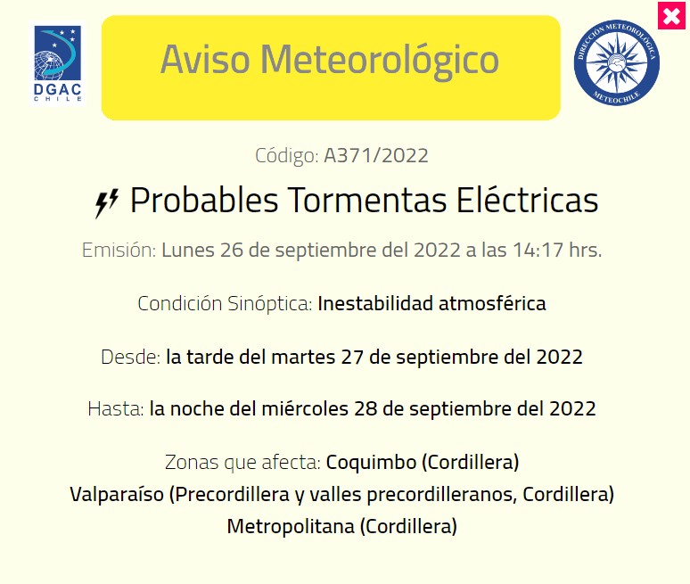 Aviso meteorológico23sep