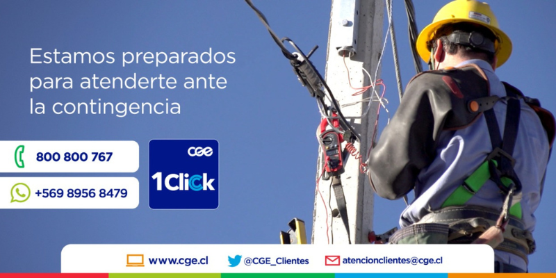 CGE preparado para la contingencia