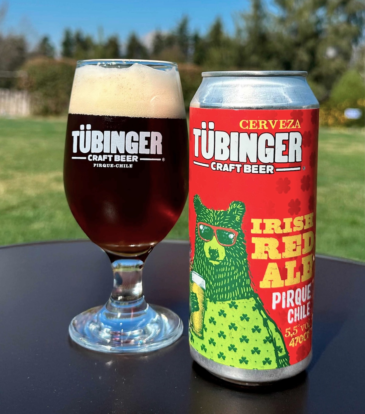 irish red ale servida