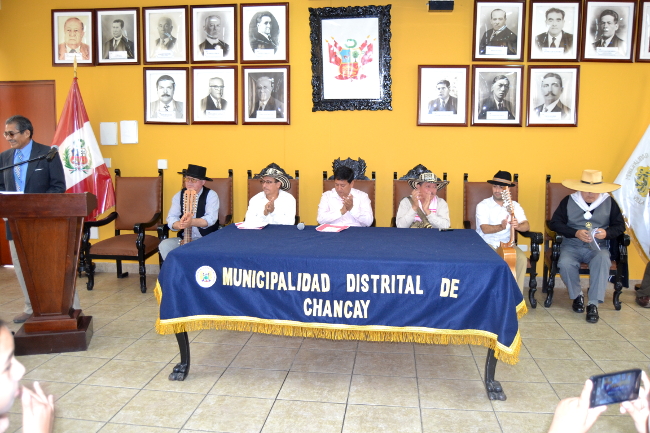 folklorista Juan Perez en Chancay Peru